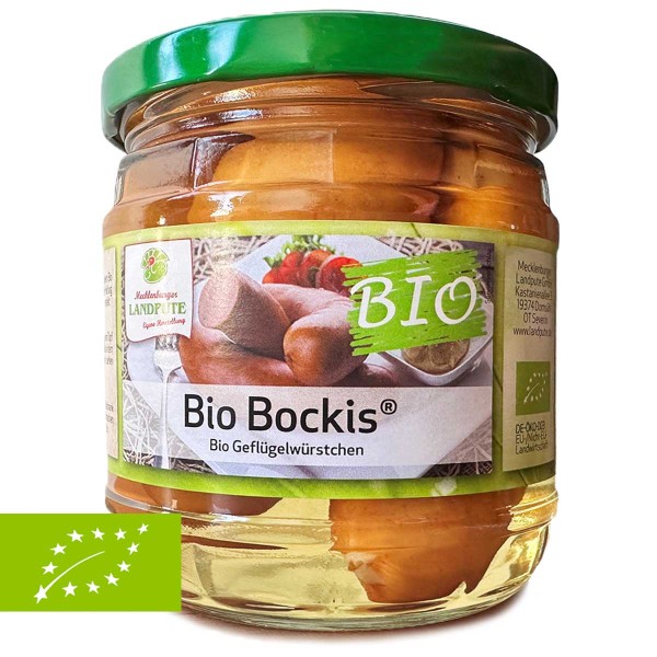 Bio Bockis - Geflügelbockwürste im Glas, 4 Stück