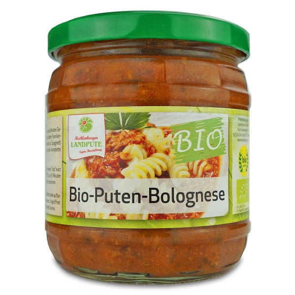 Bio Puten-Bolognese